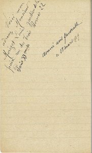 Lettre de Louis Morizet adressée à au maire concernant l’expédition de son mobilier de Paris à Reims, 16 mars 1919 