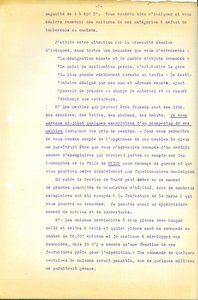 Lettre du Bureau de la cession des chevaux et matériel du ministère du Blocus et des régions libérées informant le maire des modalités de cession de véhicules et de chevaux, 23 janvier 1919 