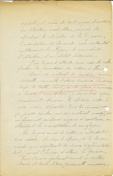 Lettre de H. Delcroix, réfugié de Reims à Tours, adressée au maire pour demander un poste de gérante de cantine alimentaire pour ouvriers de la reconstitution, 11 décembre 1918 