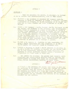 Descriptif technique des baraques démontables, système Terry