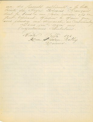 Courrier d’un Italien sollicitant l’aide du maire pour devenir Français après avoir œuvré à Reims, 22 décembre 1925 