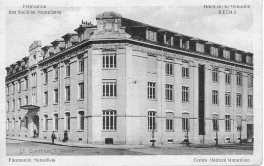 Carte postale « Hôtel de la Mutualité » 