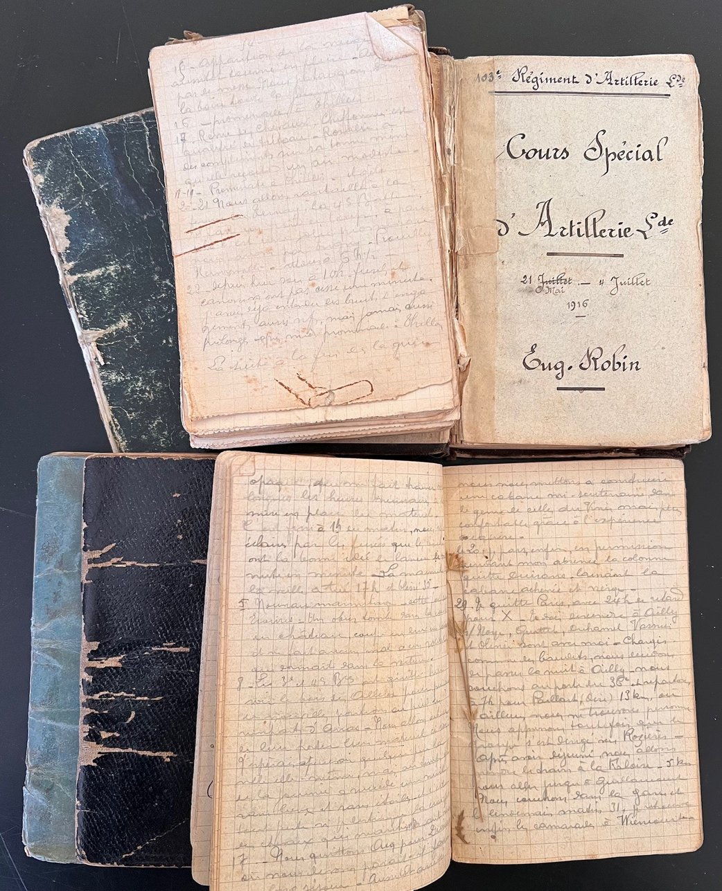 Carnets de guerre d’Eugène Robin, 1914-1915