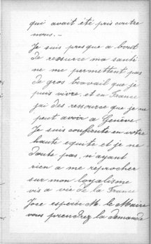Lettre de madame Hansen, restauratrice rue du Tambour ayant quitté Reims en 1914, expliquant au maire la situation de sa famille et leurs origines luxembourgeoises, 30 décembre 1918 