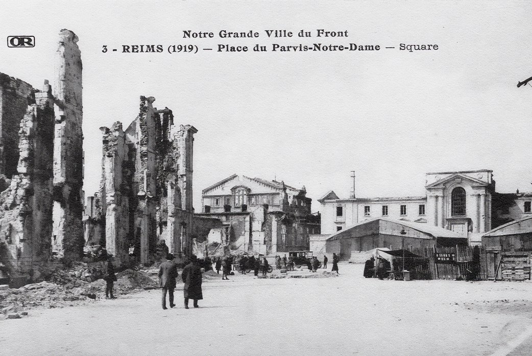 Place du Parvis en 1919