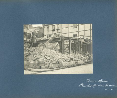 Place des Marchés, 24 août 1915 