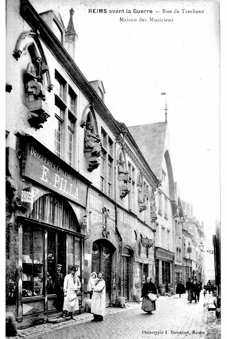 Maison des musiciens rue de Tambour avant-guerre